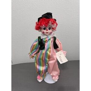 Heritage Collection Multi-colored Wind Up Musical Porcelain Collectible‎ Clown